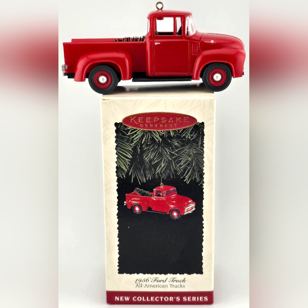 Hallmark 1956 Ford Ornament All-American Trucks Collector's Series 1995